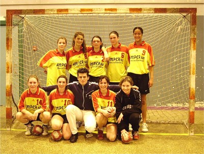 L'équipe des Plus de 15 ans Féminines de la saison 2005-2006