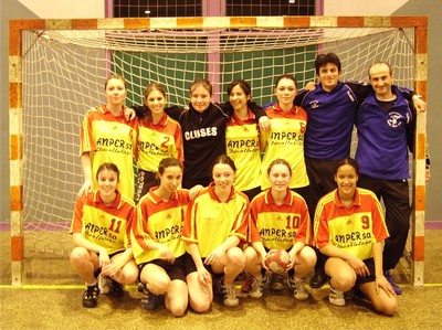 L'équipe des Plus de 15 ans Féminines de la saison 2005-2006