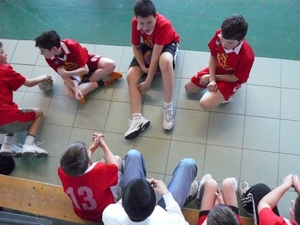 Matchs Moins de 12 ans Masculins de  Cluses handball du 28 février 2009