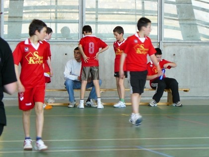 Matchs Moins de 12 ans Masculins de  Cluses handball du 28 février 2009