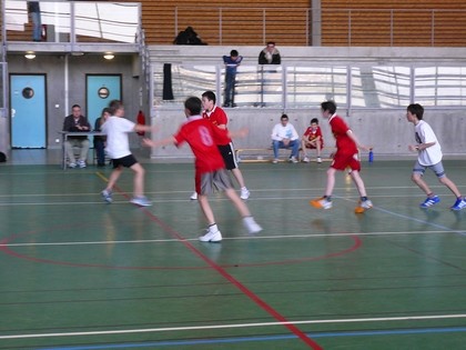 Matchs Moins de 12 ans Masculins de  Cluses handball du 28 février 2009