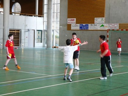 Matchs Moins de 12 ans Masculins de  Cluses handball du 28 février 2009