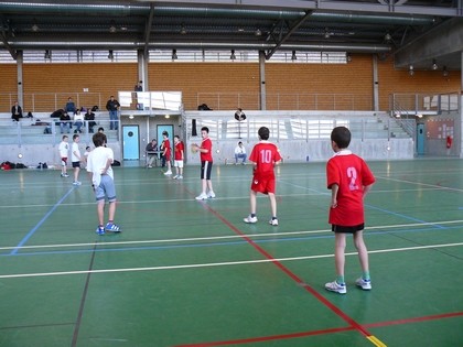 Matchs Moins de 12 ans Masculins de  Cluses handball du 28 février 2009