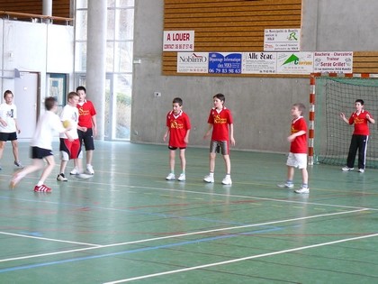 Matchs Moins de 12 ans Masculins de  Cluses handball du 28 février 2009