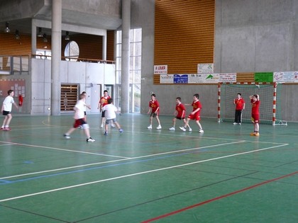 Matchs Moins de 12 ans Masculins de  Cluses handball du 28 février 2009