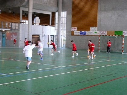 Matchs Moins de 12 ans Masculins de  Cluses handball du 28 février 2009