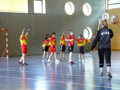 Matchs des Moins de 12 ans Masculins de Cluses Handball du 9 mai 2009