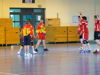 Matchs des Moins de 12 ans Masculins de Cluses Handball du 9 mai 2009