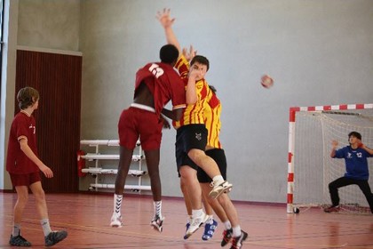 Match M16M Cluses HB vs CS Bourgoin du 21 février 2010.