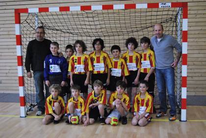 Matchs M12M Cluses HB du 4 décembre 2011