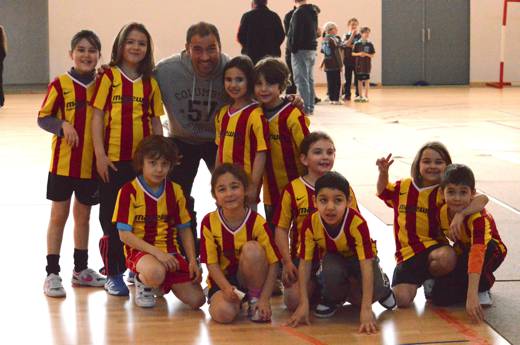 Tournoi de Minihand à Cluses du 10 février 2013