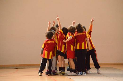 Tournoi de Minihand à Cluses du 10 février 2013
