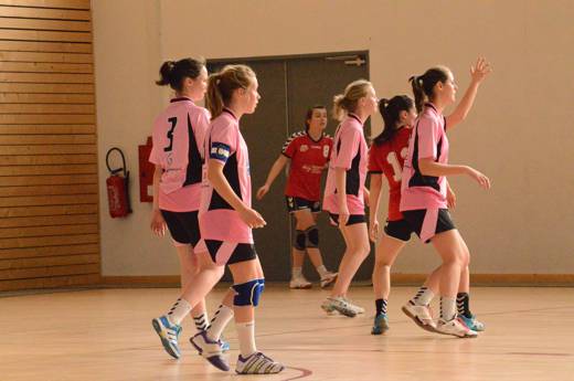Match M17F Arve-Giffre vs Le Pouzin HB 07 du samedi 16 mars 2013